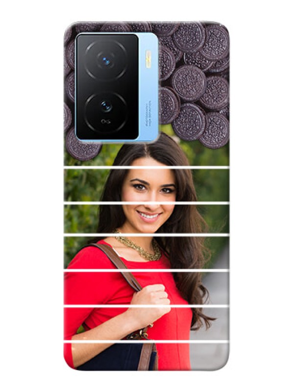 Custom iQOO Z7s 5G Custom Mobile Covers with Oreo Biscuit Design