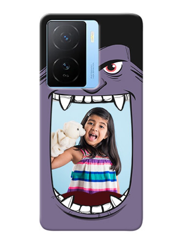 Custom iQOO Z7s 5G Personalised Phone Covers: Angry Monster Design