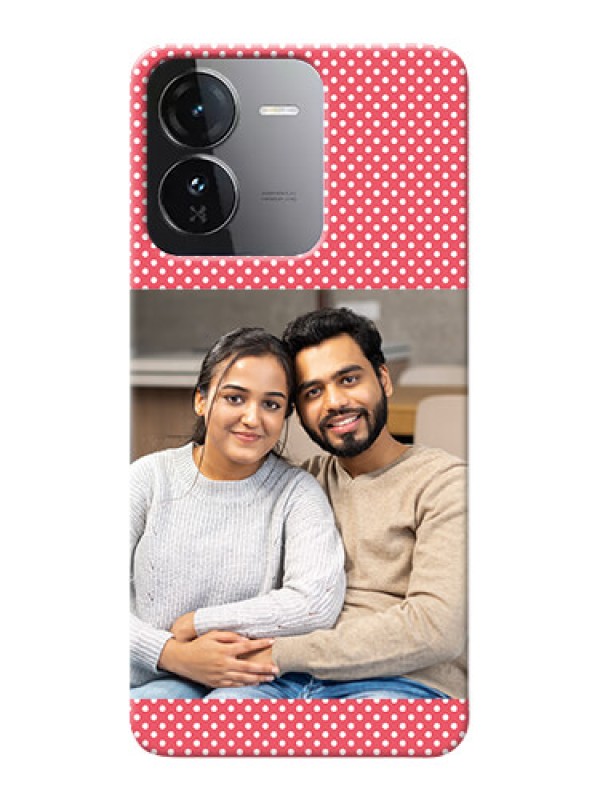 Custom iQOO Z9 5G Custom Mobile Case with White Dotted Design