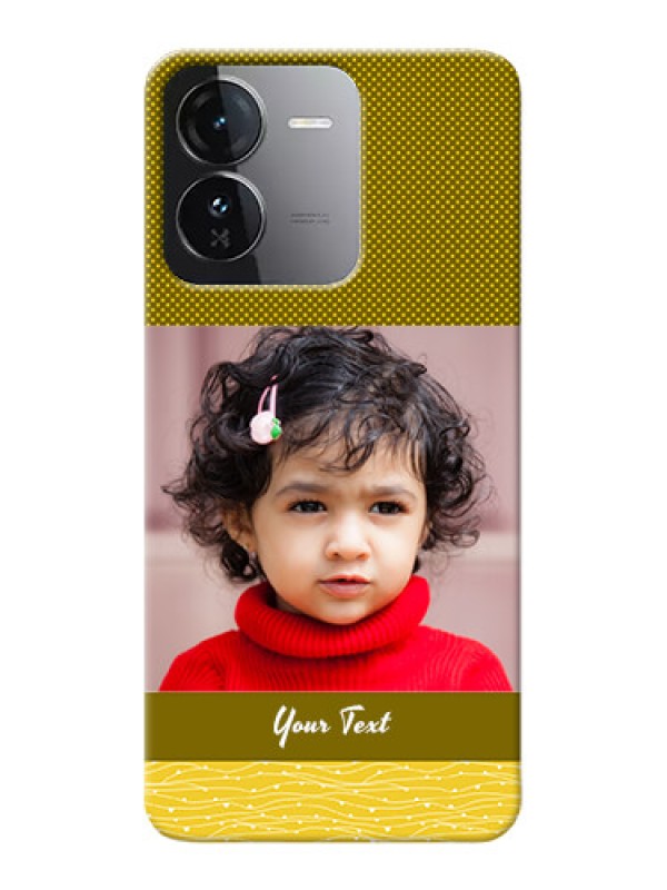 Custom iQOO Z9 5G custom mobile back covers: Simple Green Color Design