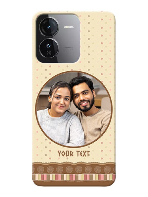 Custom iQOO Z9 5G Mobile Cases: Brown Dotted Mobile Case Design