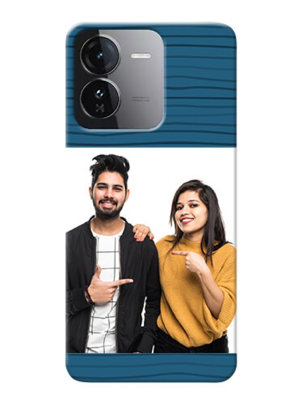 Custom iQOO Z9 5G Custom Phone Cases: Blue Pattern Cover Design