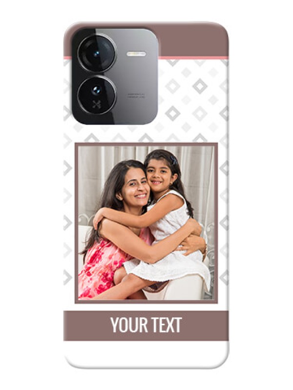 Custom iQOO Z9 5G custom back covers: Simple Diamond Design