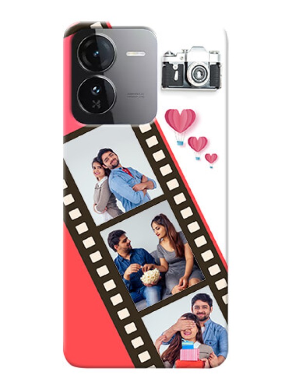 Custom iQOO Z9 5G custom phone covers: 3 Image Holder with Film Reel