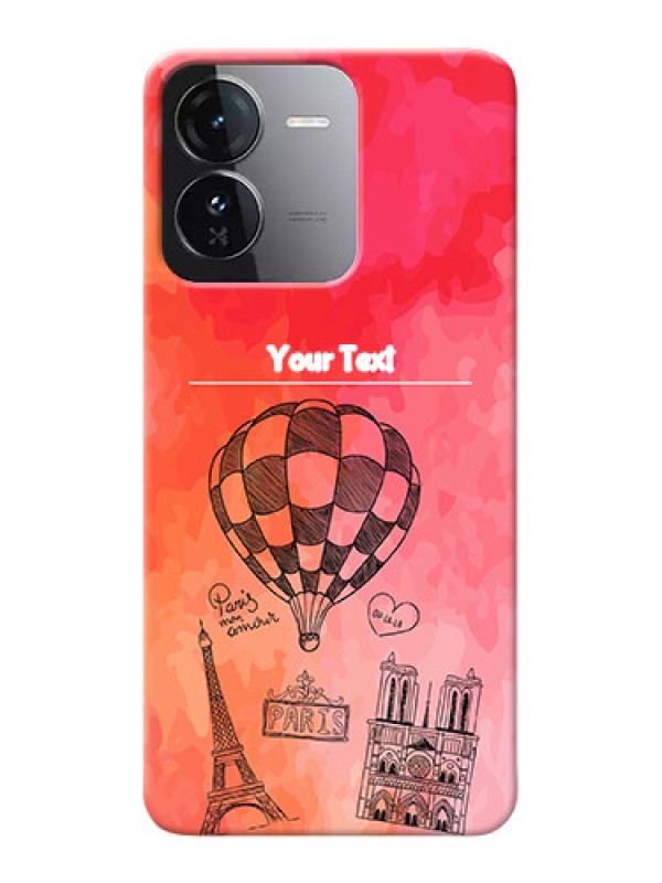 Custom iQOO Z9 5G Personalized Mobile Covers: Paris Theme Design