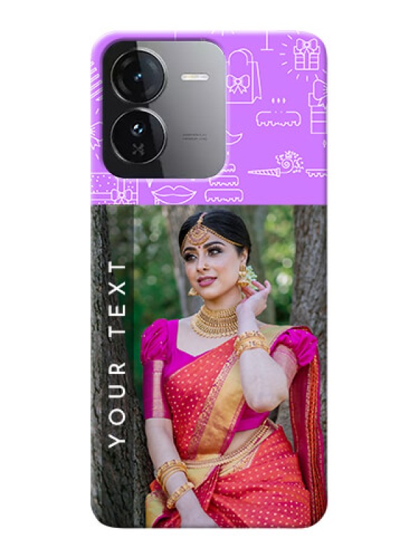 Custom iQOO Z9 5G Personalized Phone Cases: Birthday Icons Design