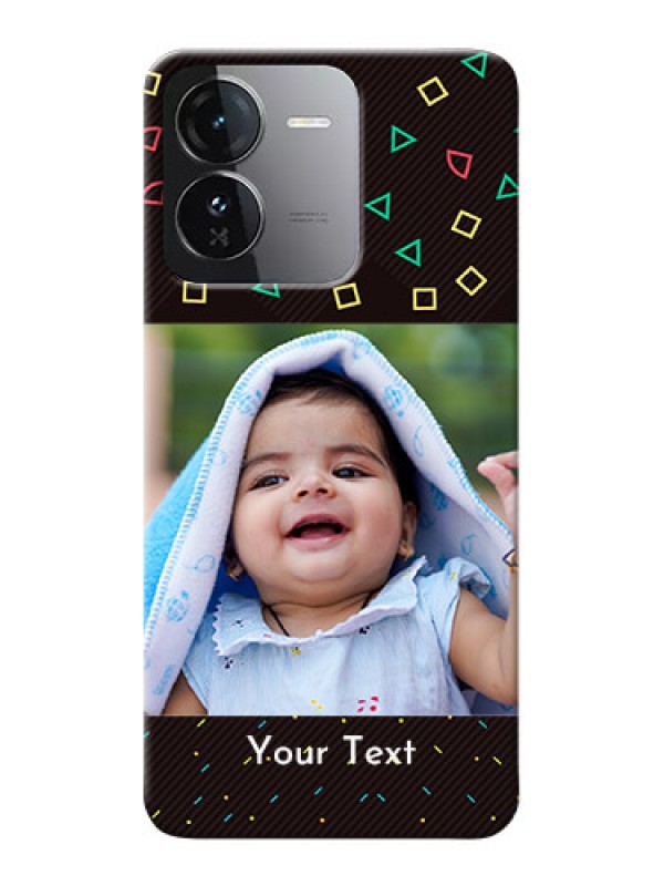 Custom iQOO Z9 5G custom mobile cases with confetti birthday design