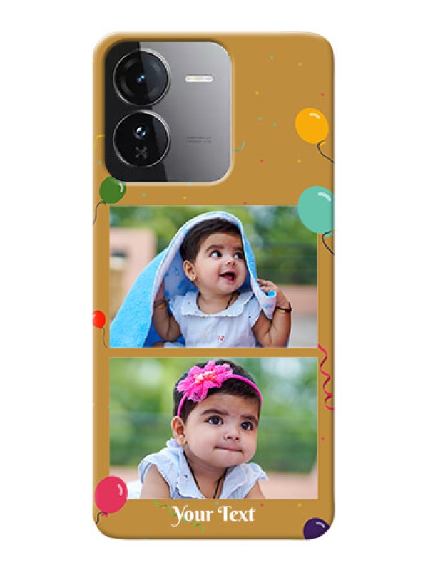 Custom iQOO Z9 5G Phone Covers: Image Holder with Birthday Celebrations Design