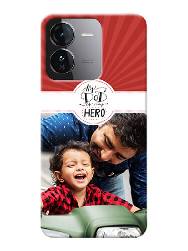 Custom iQOO Z9 5G custom mobile phone cases: My Dad Hero Design