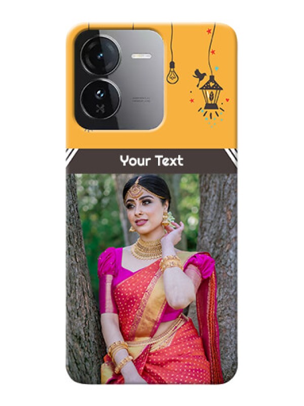 Custom iQOO Z9 5G custom back covers with Family Picture and Icons