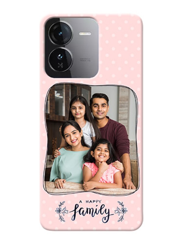 Custom iQOO Z9 5G Personalized Phone Cases: Family with Dots Design