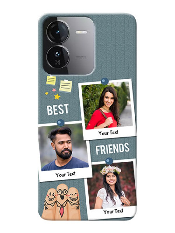 Custom iQOO Z9 5G Mobile Cases: Sticky Frames and Friendship Design