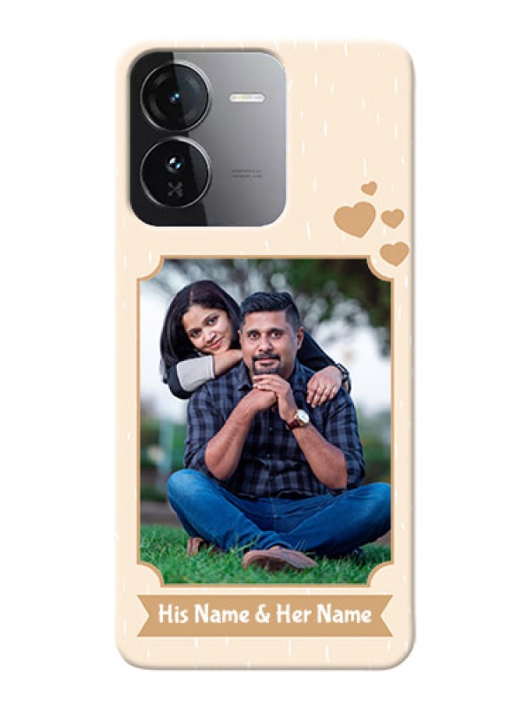 Custom iQOO Z9 5G mobile phone cases with confetti love design