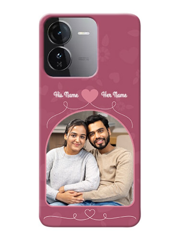 Custom iQOO Z9 5G mobile phone covers: Love Floral Design