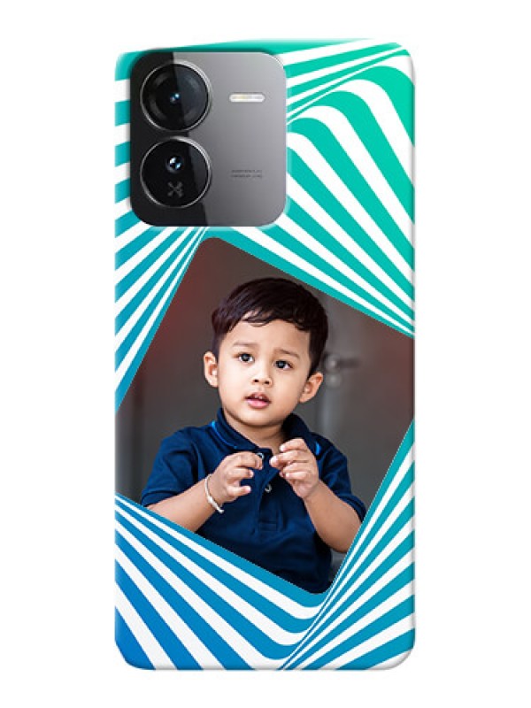 Custom iQOO Z9 5G Personalised Mobile Covers: Abstract Spiral Design