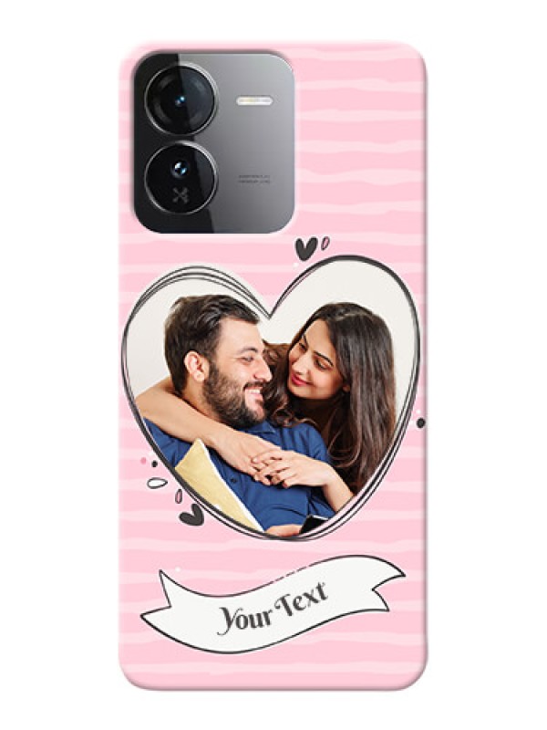 Custom iQOO Z9 5G custom mobile phone covers: Vintage Heart Design