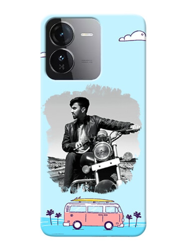 Custom iQOO Z9 5G Mobile Covers Online: Travel And Adventure Design