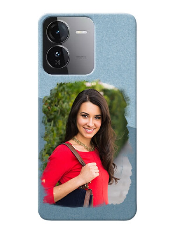 Custom iQOO Z9 5G custom mobile phone covers: Grunge Line Art Design