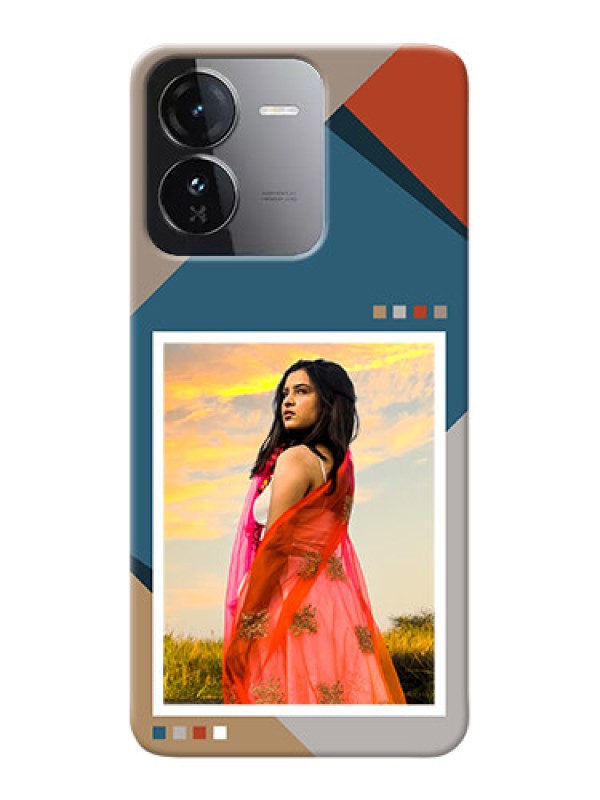 Custom iQOO Z9 5G Personalized Phone Case with Retro color pallet Design