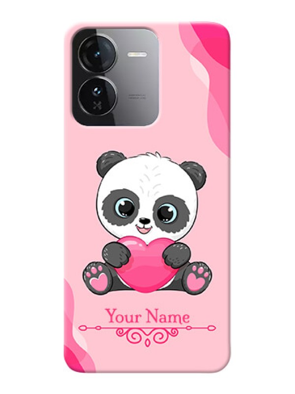 Custom iQOO Z9 5G Custom Mobile Case with Cute Panda Design