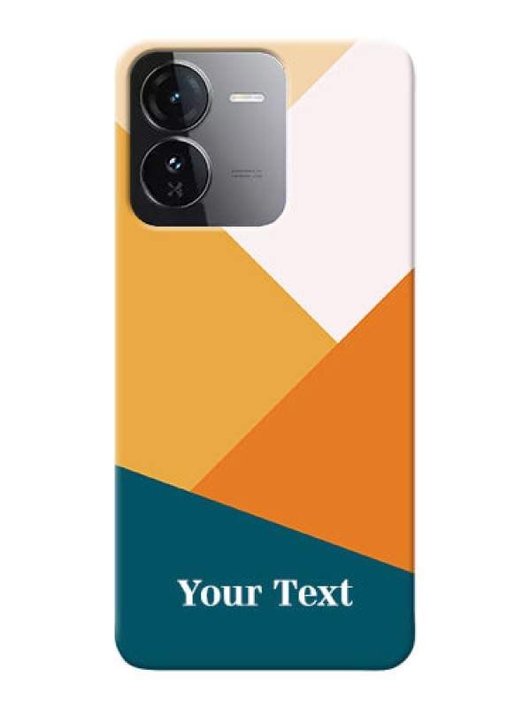 Custom iQOO Z9 5G Personalized Phone Case with Stacked Multicolour Design