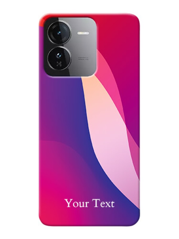 Custom iQOO Z9 5G Personalized Phone Case with Digital abstract Overlap Design