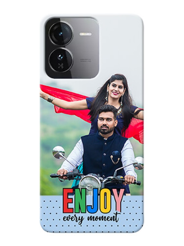 Custom iQOO Z9 5G Photo Printing on Case with Enjoy Every Moment Design