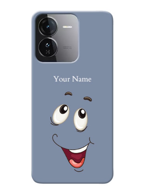 Custom iQOO Z9 5G Photo Printing on Case with Laughing Cartoon Face Design