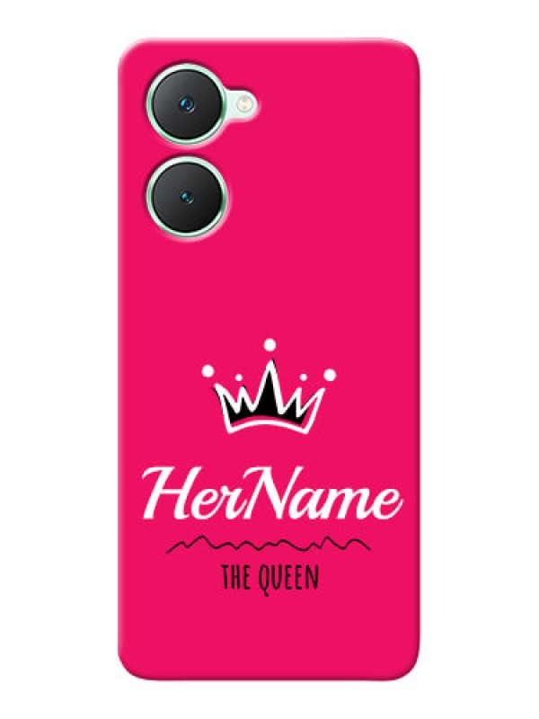 Custom iQOO Z9 Lite 5G Queen Phone Case with Name