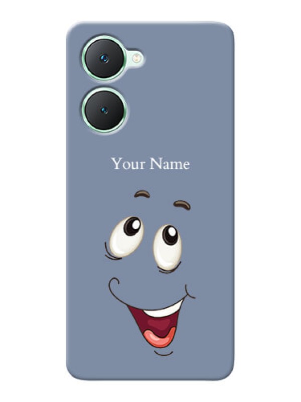 Custom iQOO Z9 Lite 5G Photo Printing on Case with Laughing Cartoon Face Design