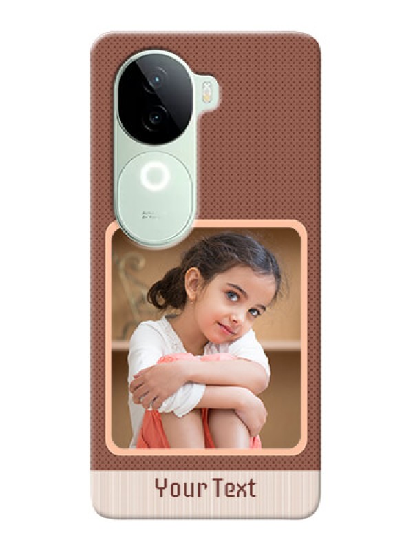 Custom iQOO Z9s 5G Phone Covers: Simple Pic Upload Design