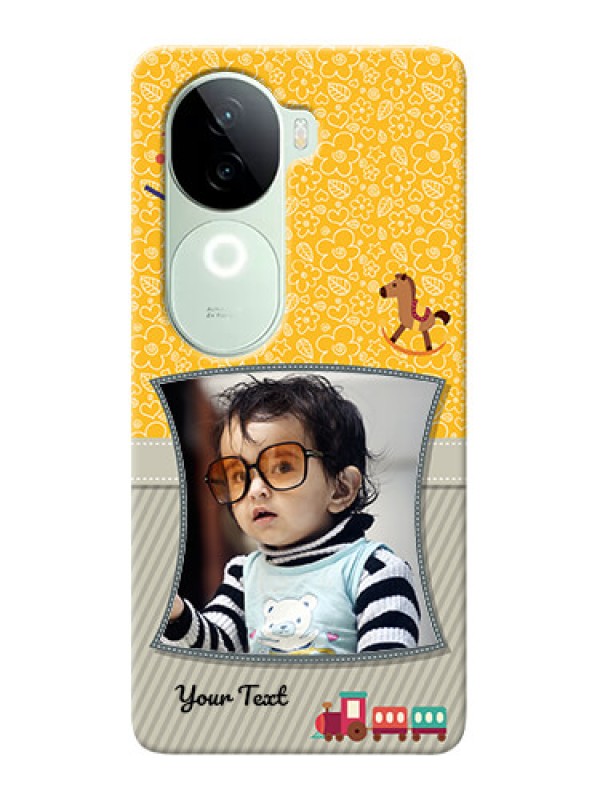 Custom iQOO Z9s 5G Mobile Cases Online: Baby Picture Upload Design