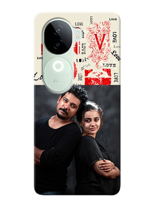 Custom iQOO Z9s 5G mobile cases online: Trendy Love Design Case