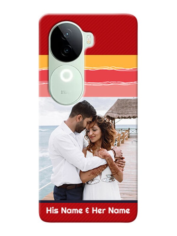 Custom iQOO Z9s 5G custom mobile phone covers: Colorful Case Design