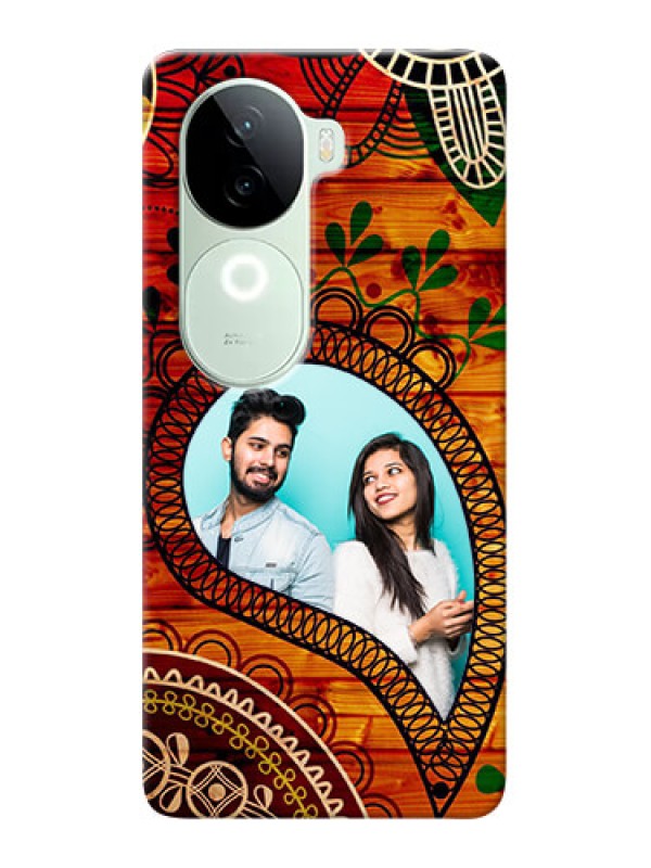 Custom iQOO Z9s 5G custom mobile cases: Abstract Colorful Design