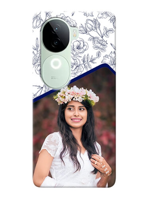 Custom iQOO Z9s 5G Phone Cases: Premium Floral Design