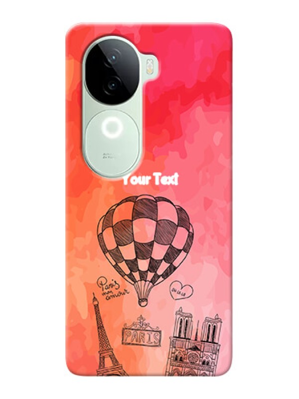 Custom iQOO Z9s 5G Personalized Mobile Covers: Paris Theme Design
