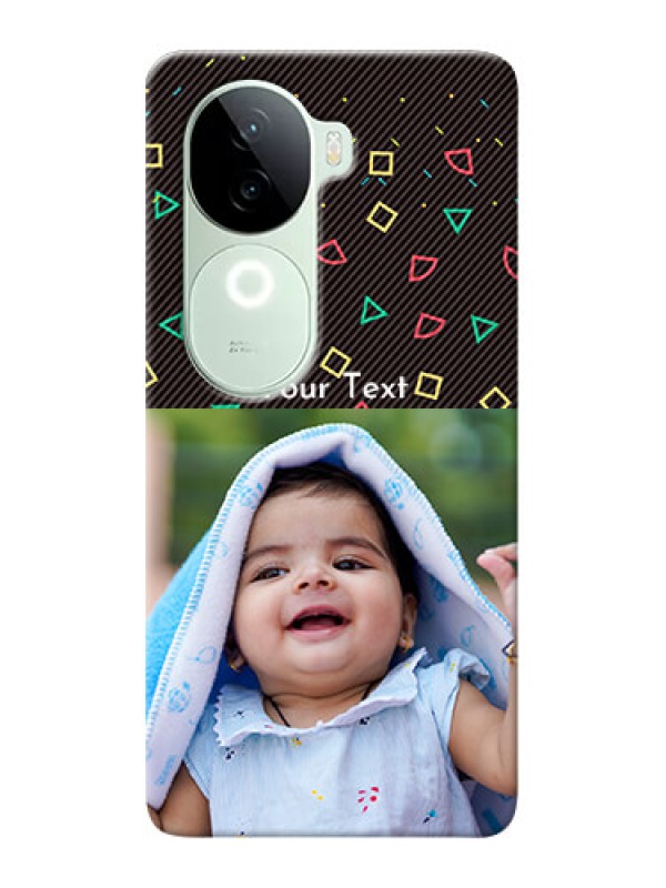 Custom iQOO Z9s 5G custom mobile cases with confetti birthday design