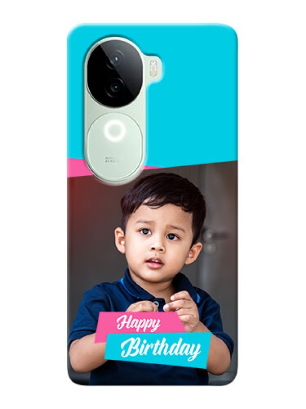 Custom iQOO Z9s 5G Mobile Covers: Image Holder with 2 Color Design