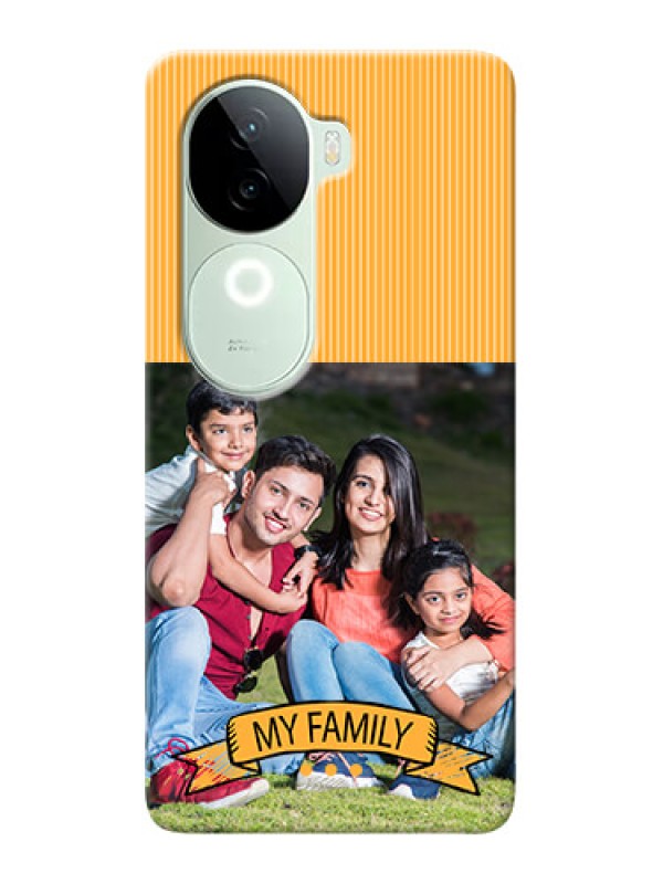 Custom iQOO Z9s 5G Personalized Mobile Cases: My Family Design