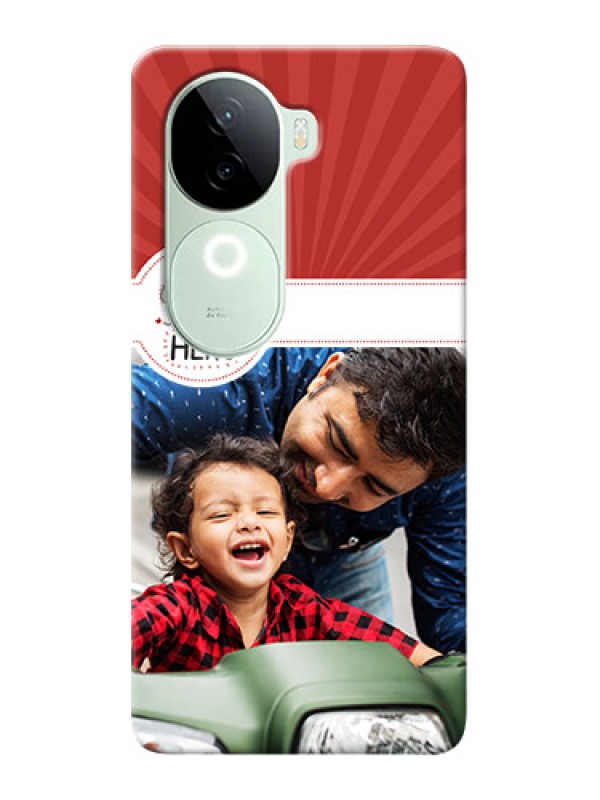 Custom iQOO Z9s 5G custom mobile phone cases: My Dad Hero Design