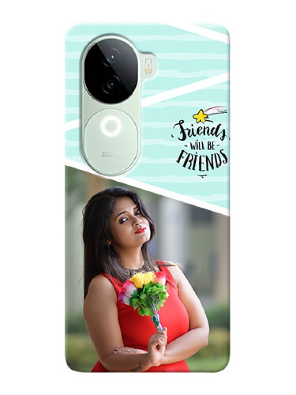 Custom iQOO Z9s 5G Mobile Back Covers: Friends Picture Icon Design