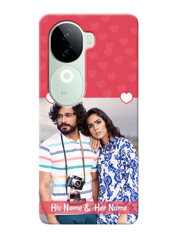 Custom iQOO Z9s 5G Mobile Cases: Simple Love Design