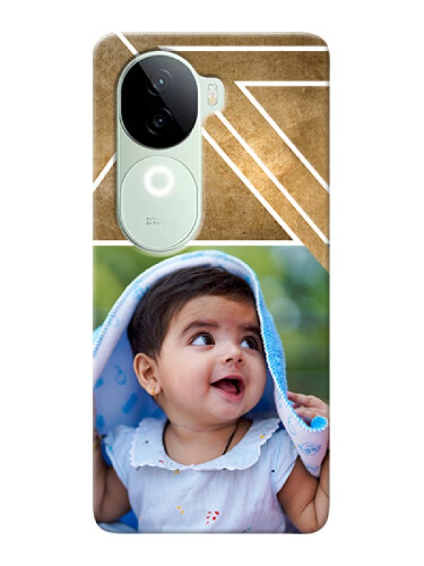 Custom iQOO Z9s 5G mobile phone cases: Gradient Abstract Texture Design