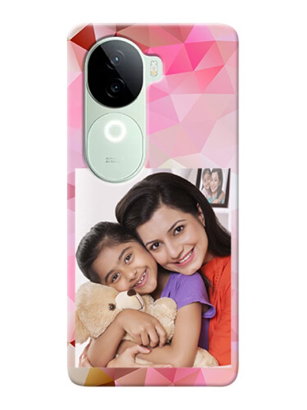 Custom iQOO Z9s 5G Personalized Phone Covers: Abstract Triangle Design