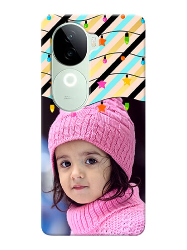 Custom iQOO Z9s 5G Personalized Mobile Covers: Lights Hanging Design