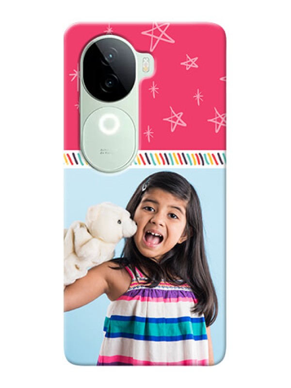 Custom iQOO Z9s 5G Personalized Phone Cases: line art design