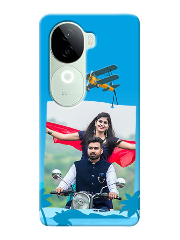 Custom iQOO Z9s 5G custom mobile phone cases: Traveller Design