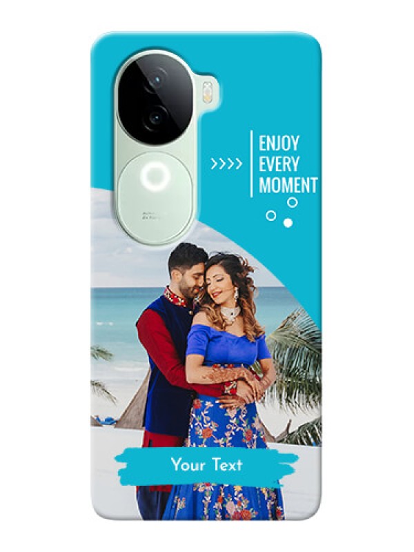 Custom iQOO Z9s 5G Personalized Phone Covers: Happy Moment Design
