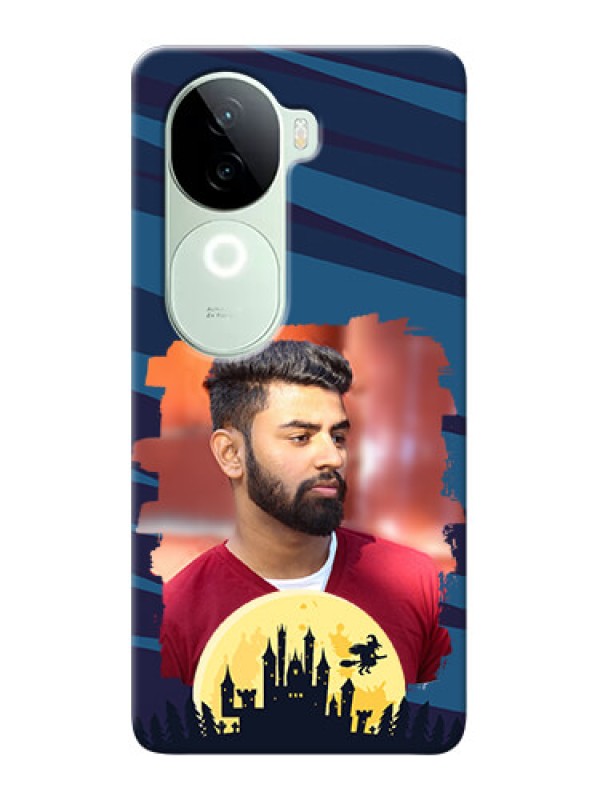 Custom iQOO Z9s 5G Back Covers: Halloween Witch Design